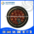 Heat resistant, fireproof power cable and wire